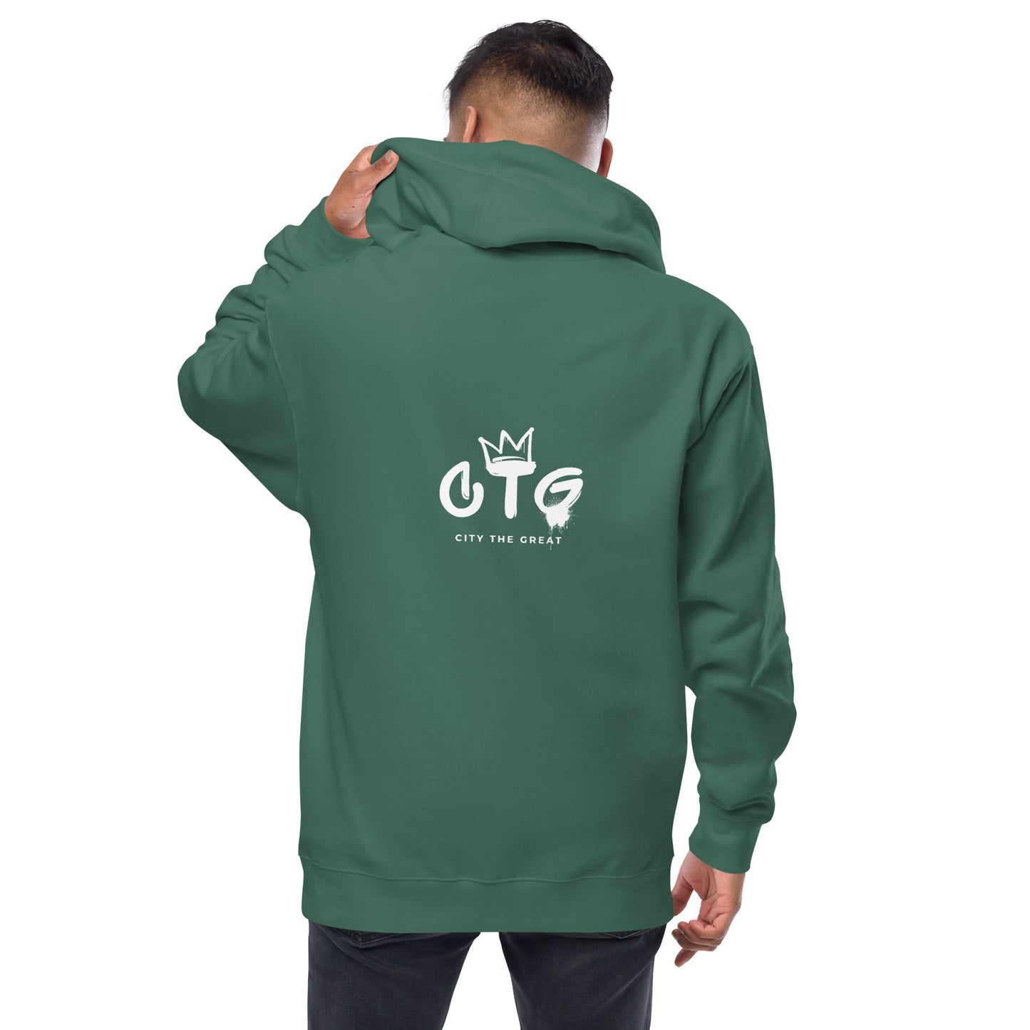 CTG Unisex fleece zip up hoodie