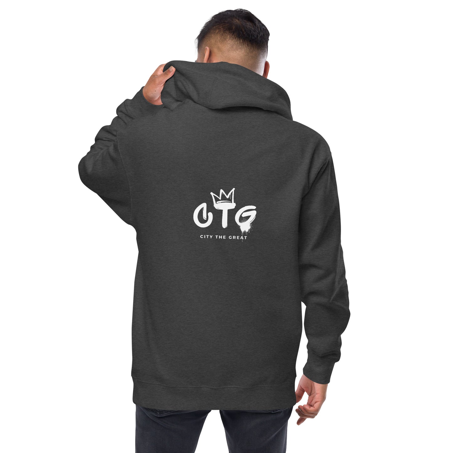 CTG Unisex fleece zip up hoodie