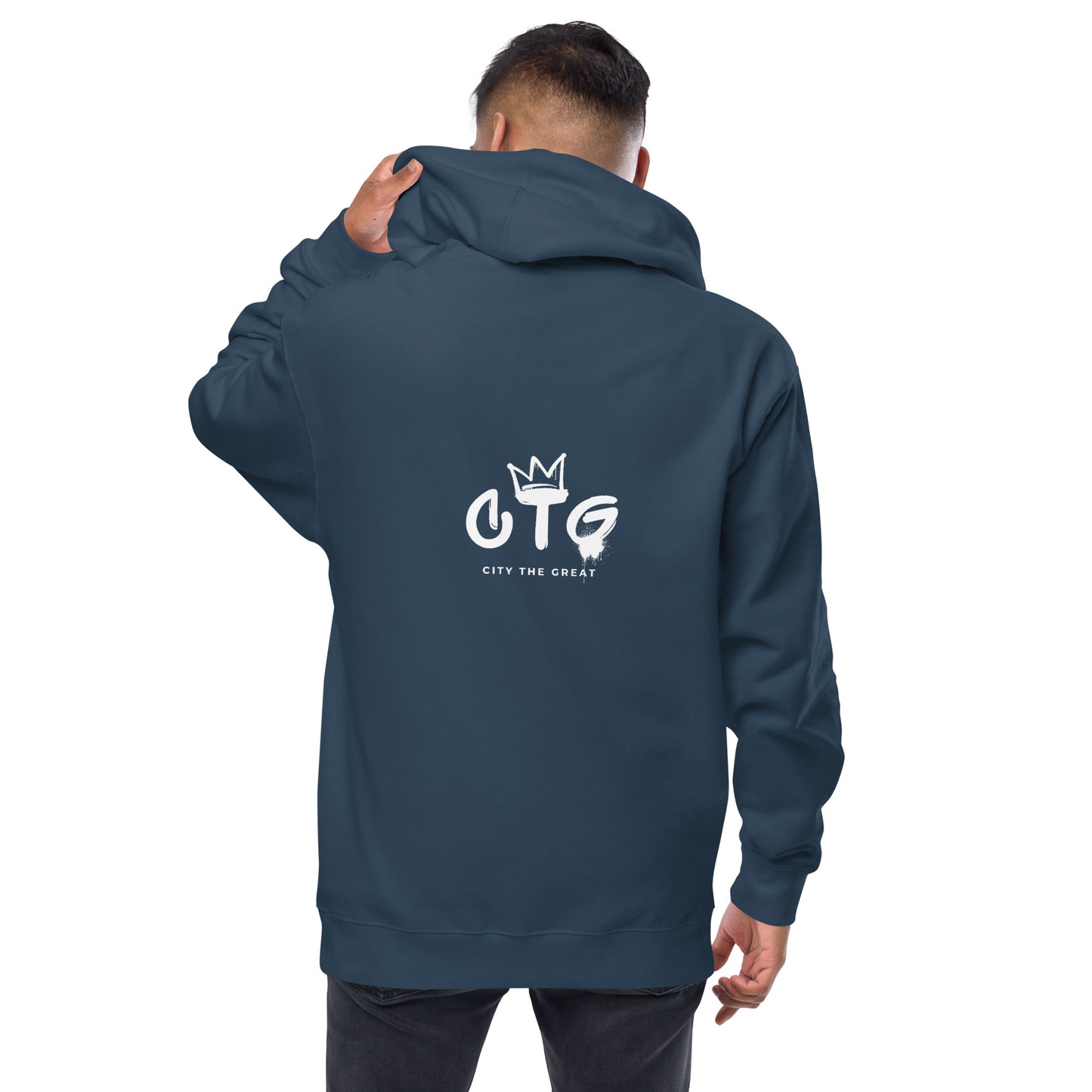 CTG Unisex fleece zip up hoodie
