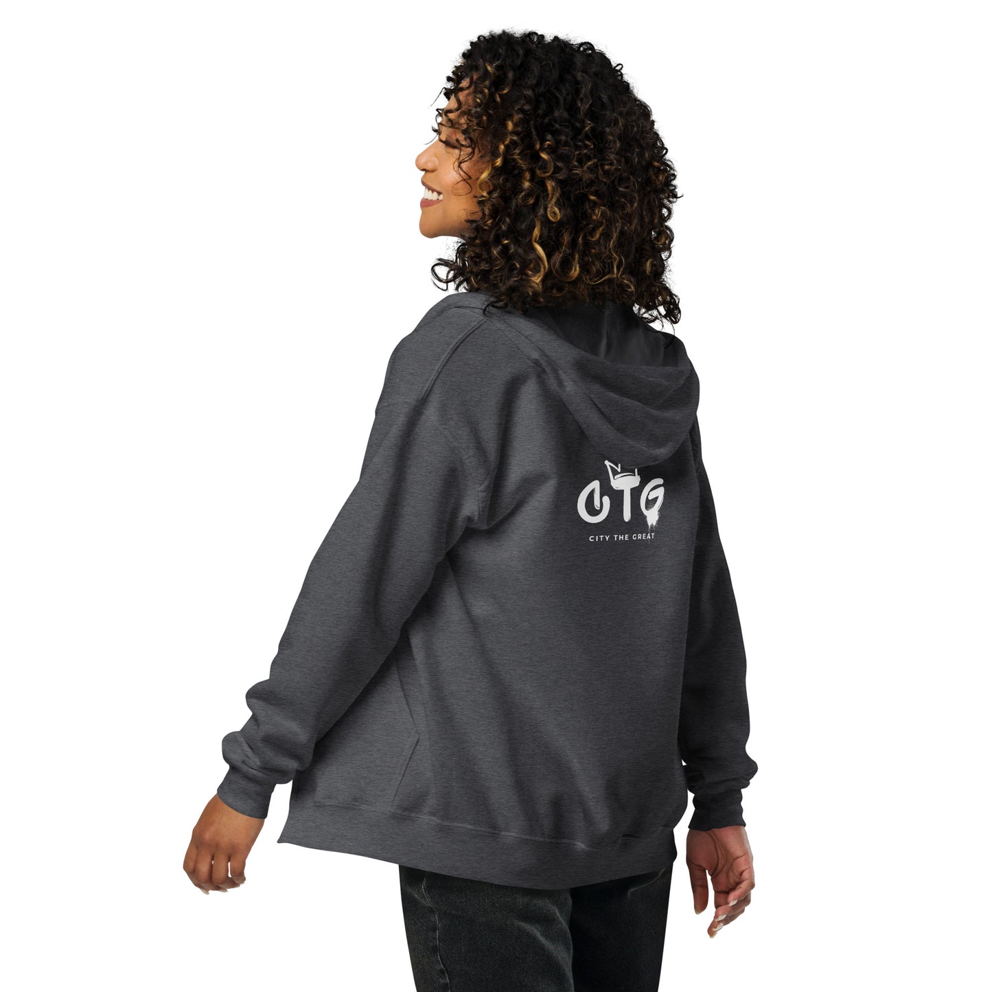 CTG Unisex heavy blend zip hoodie