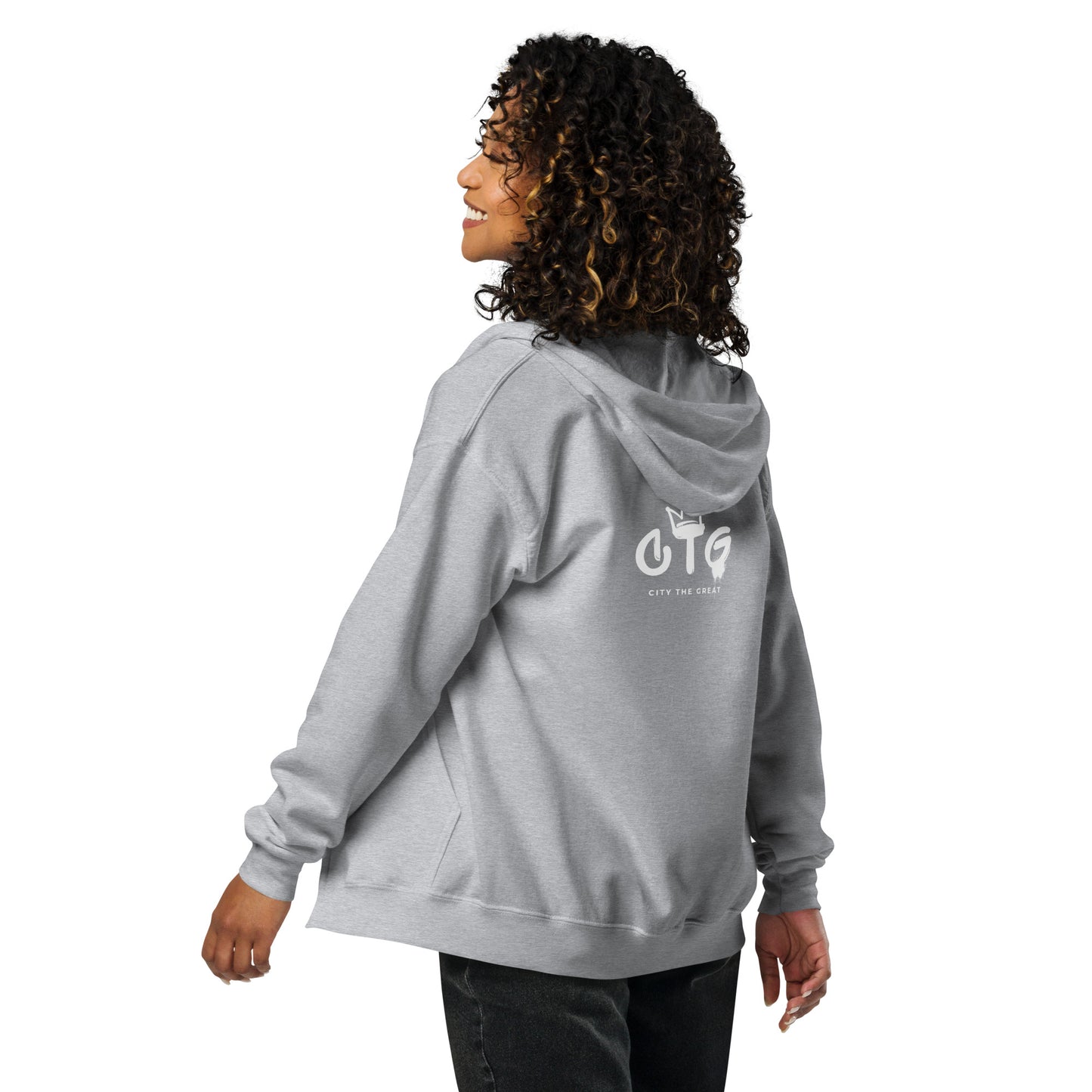 CTG Unisex heavy blend zip hoodie