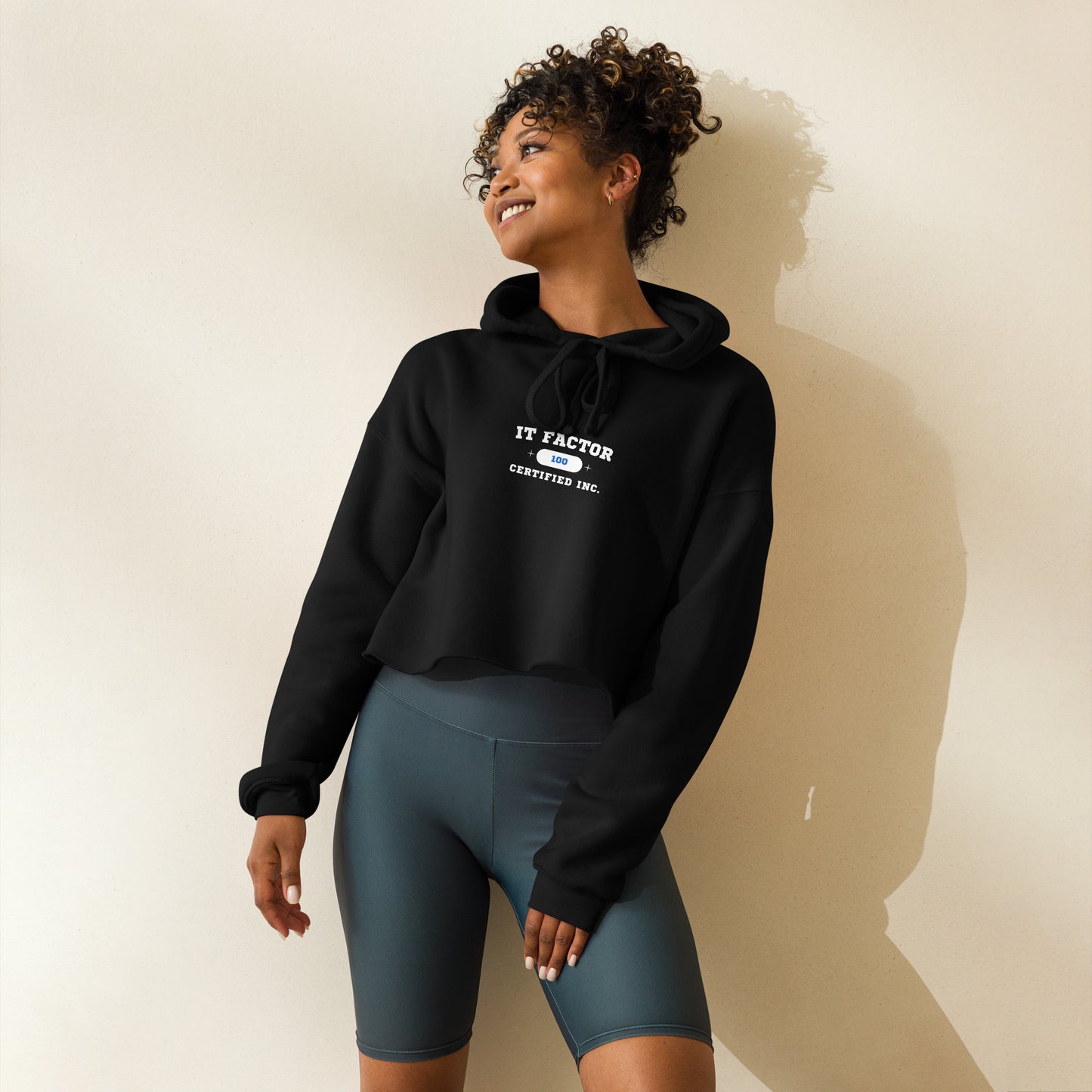 IT FACTOR Crop Hoodie