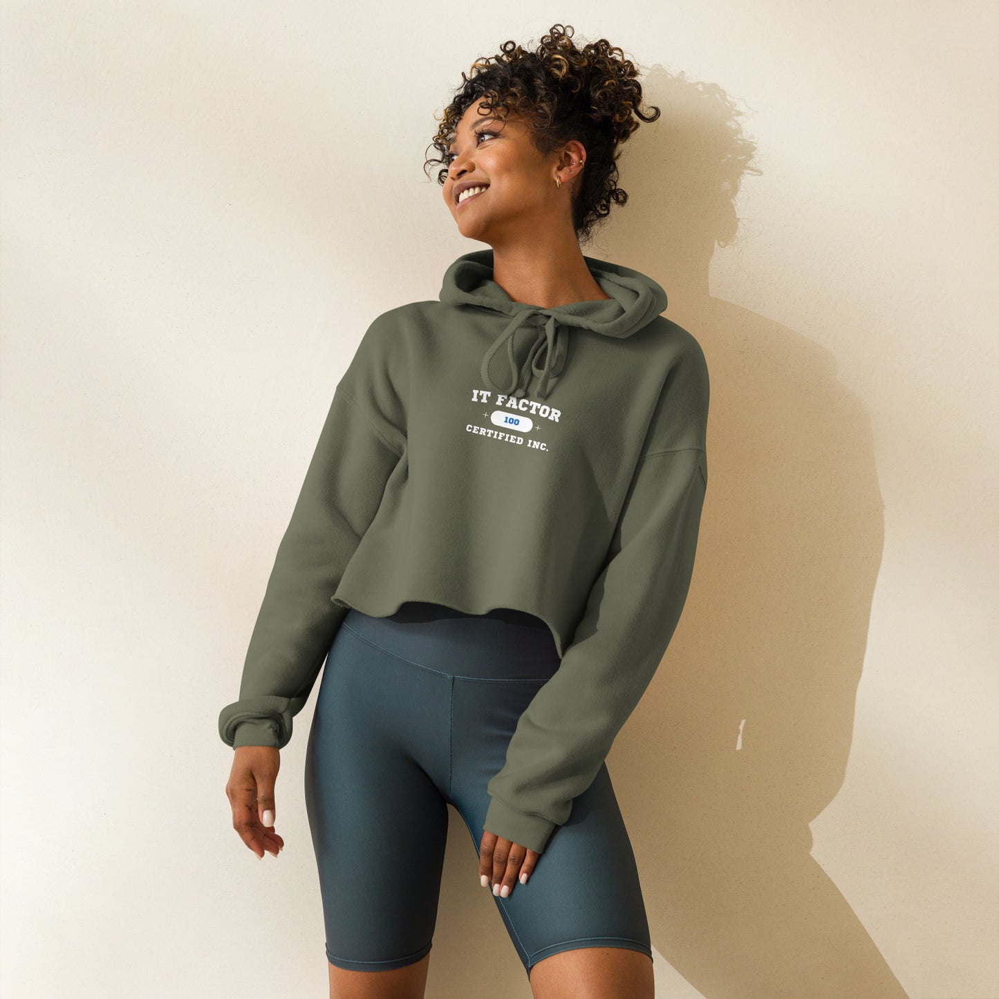 IT FACTOR Crop Hoodie