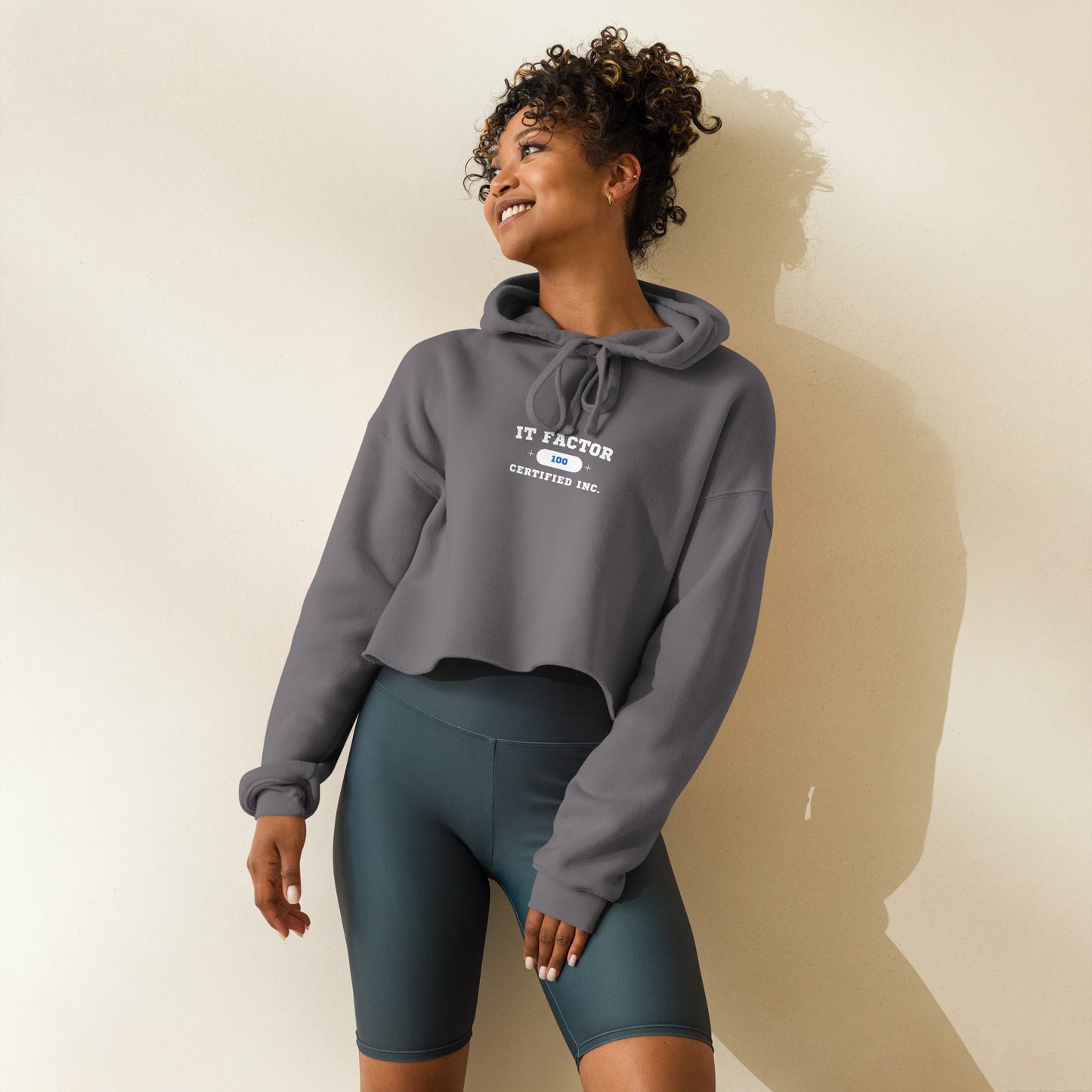 IT FACTOR Crop Hoodie